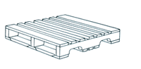 Four Way Notched Stringer Pallet