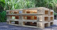 Grapic Image of a Euro 9-Block Pallet