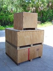  Different Size Wooden Crates